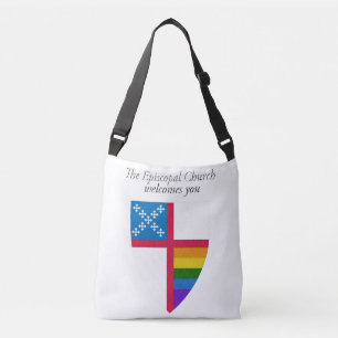 Ajustable L'Eglise épiscopale vous accueille Sac fourre-tout