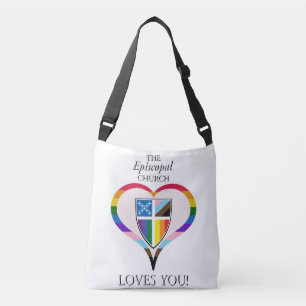 Ajustable L'Église Épiscopale Vous Aime Sac fourre-tout !