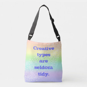 Ajustable Les types créatifs sont rarement Tidy Rainbow Sac 