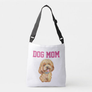 Ajustable Mignonne Chien Maman Crossbody Sac