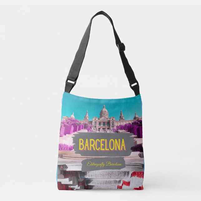 Ajustable Monjuic, design sac style Barcelone 2 (Devant)