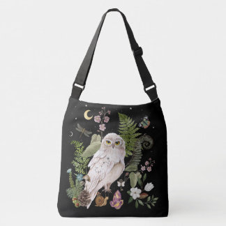 Ajustable Mystical Snowy Owl Sac fourre-tout pour les amoure