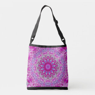 Ajustable Partout sac pourpre d'impression de corps croisé