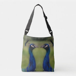Ajustable Peacock Photo personnalisé tout-sur-impression sac