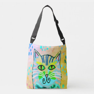 Ajustable Peinture Abstraite originale sur Sac fourre-tout