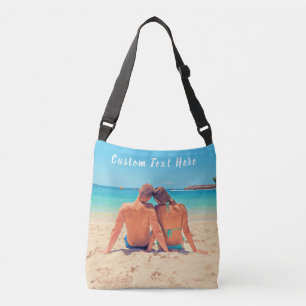 Ajustable Personnalisé Votre Sac Capsule Photo Texte Personn