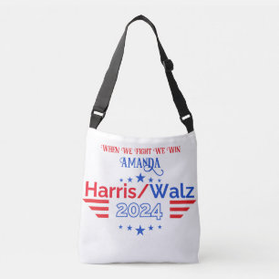 Ajustable Personnaliser Kamala Harris Tim Walz Sac fourre-to