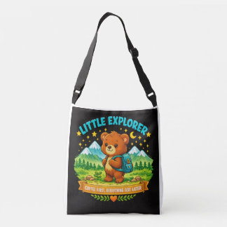Ajustable Petit Explorateur – Sac d'aventure Café d'abord
