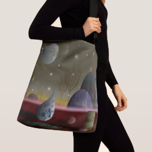 Ajustable Planète De Formes Sac Crossbody (2 Tailles)