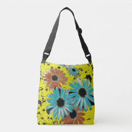 Ajustable Rêver des marguerites Sac fourre-tout de corps cro