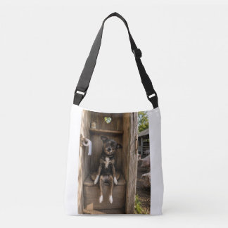 Ajustable Sac à bandoulière de ferme selfie de Chihuahua drô
