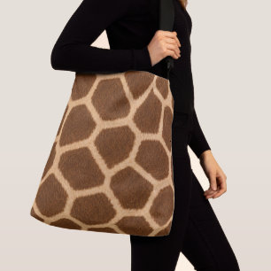 Ajustable Sac à bandoulière élégant à motif girafe pour tous