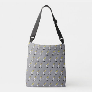 Ajustable Sac à bandoulière gris KiniArt Balloon Bears