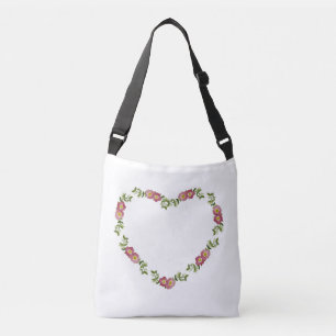 Ajustable Sac à bandoulière Hearts and Flowers Collection (r