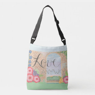 Ajustable Sac à bandoulière Love Anyway