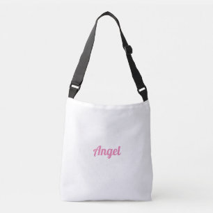Ajustable Sac à bandoulière moyen avec impression d'ange tou
