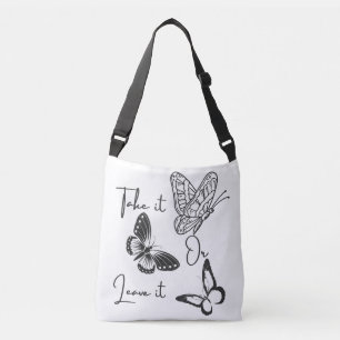 Ajustable Sac À Bandoulière 'Take It Or Leave It' Papillon E