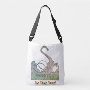 Ajustable Sac à bandoulière Titanosaurus Le lézard Titanic !