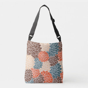 Ajustable Sac à carrosserie à fleurs rétro