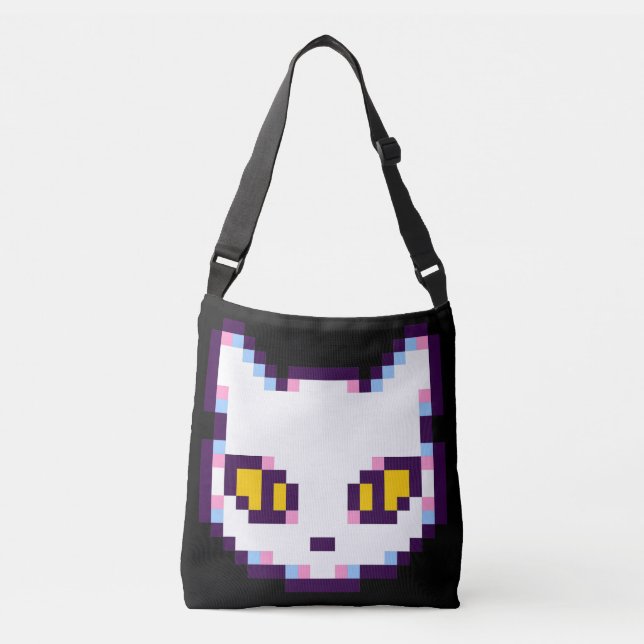 AJUSTABLE SAC À CHAT PIXEL KITTY (Devant)