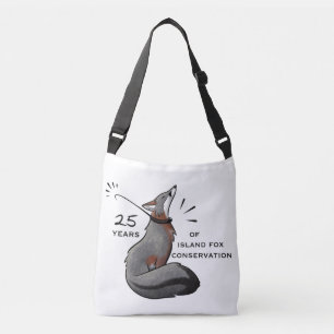 Ajustable Sac à corps croisé Fox de l'île Conservation