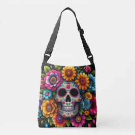 Ajustable Sac à crâne de fleurs !