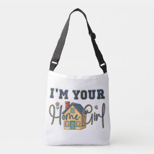 Ajustable Sac à main de courtière immobilière "Home Girl" Ca