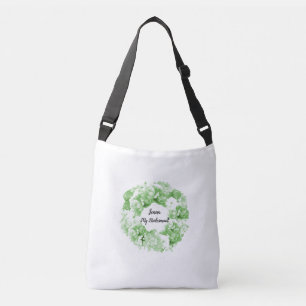 Ajustable Sac à main de demoiselle d'honneur Couronne Floral
