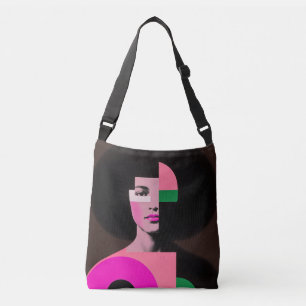 Ajustable Sac à main en art de portrait de déesse moderne