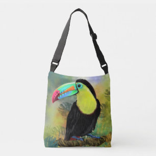 Ajustable Sac à main ou besace Tropical Toco Toucan Bird