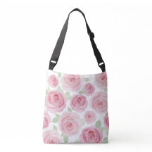 Sac à main rose artistique aquarelle