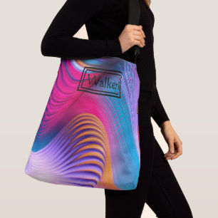 Ajustable Sac banane - Art abstrait
