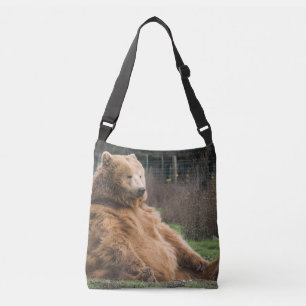 AJUSTABLE SAC BANDEAU À IMPRESSION TOTALE OURS GRIZZLY ASSIS