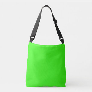 Ajustable Sac bandoulière vert néon