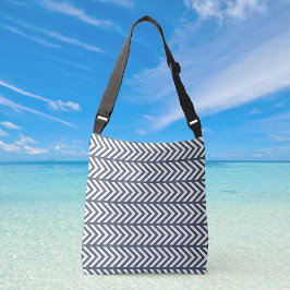 Ajustable Sac carrossable à motif gris foncé
