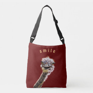 Ajustable Sac carrossable amusant avec autruche joyeuse - Sm