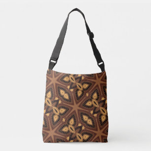 Ajustable Sac carrossable avec motif géométrique tribal
