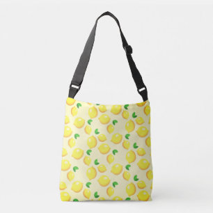 Ajustable Sac carrossable de citrons jaunes