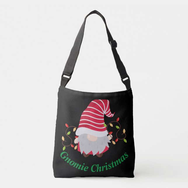 Ajustable Sac carrossable de Noël Gnomie (Devant)