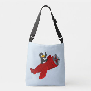 Ajustable Sac carrossable en dessin de manchot volant