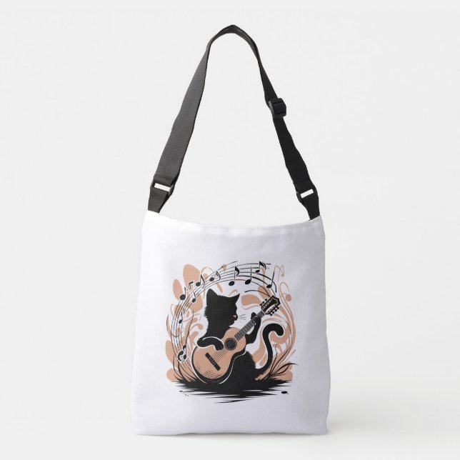 Ajustable Sac - Chat noir (Devant)