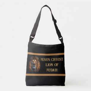 Ajustable Sac Corps Croix Moyen Jésus Christ Lion De Juda