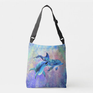 Ajustable Sac croisé dauphin en couple