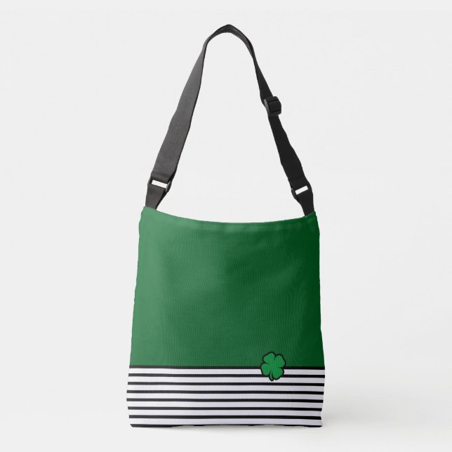 Ajustable Sac croisé de shamrock de corps (Devant)