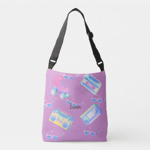 Ajustable Sac Crossbody Inspiré des années 90 pour le Plutôt