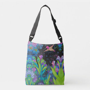 Ajustable Sac de carrosserie à fleurs de colibris