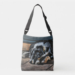 Ajustable Sac de carrosserie de Collie à la frontière endorm