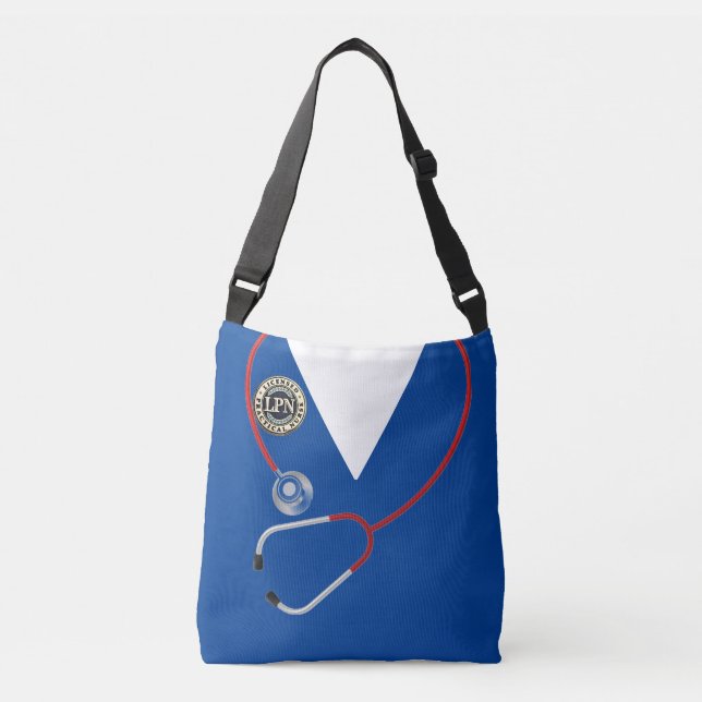 Ajustable Sac de carrosserie de l'infirmière de la LPN (Devant)