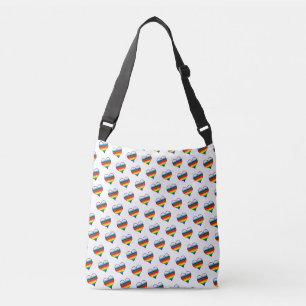 Ajustable Sac de carrosserie du Motif du coeur arc-en-ciel