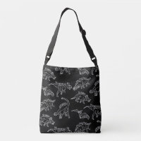 Sac de carrosserie Motif de Dinosaure Silhouette